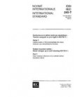 IEC 60245-7 Ed. 1.0 b:1994