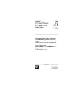 IEC 60245-6 Ed. 2.0 b:1994