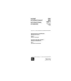 IEC 61237-1 Ed. 1.0 b:1994