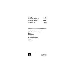 IEC 61180-2 Ed. 1.0 b:1994
