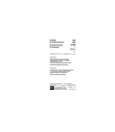 IEC 61050 Amd.1 Ed. 1.0 b:1994