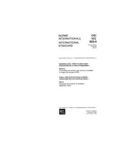 IEC 60933-4 Ed. 1.0 b:1994