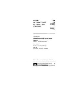 IEC 60092-301 Amd.1 Ed. 3.0 b:1994