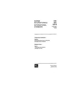 IEC 60127-6 Ed. 1.0 b:1994