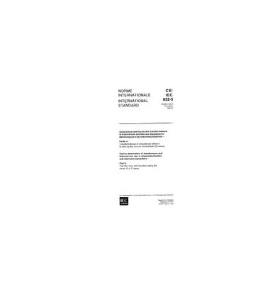 IEC 60852-5 Ed. 1.0 b:1994