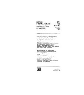 IEC 60917-2-2 Ed. 1.0 b:1994