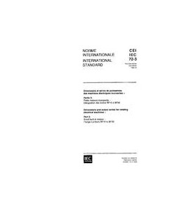 IEC 60072-3 Ed. 1.0 b:1994