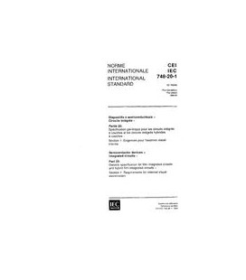 IEC 60748-20-1 Ed. 1.0 b:1994
