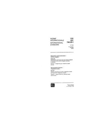 IEC 60748-20-1 Ed. 1.0 b:1994
