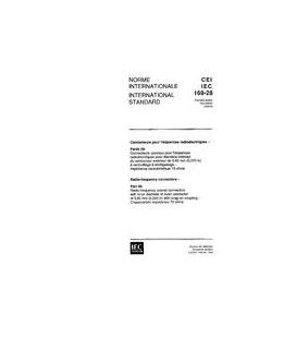 IEC 60169-28 Ed. 1.0 b:1994