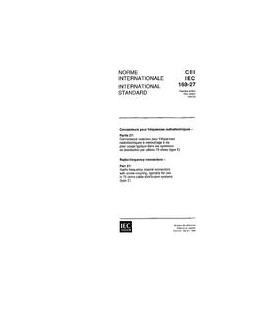 IEC 60169-27 Ed. 1.0 b:1994