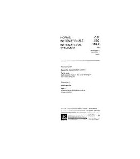 IEC 60118-0 Amd.1 Ed. 2.0 b:1994