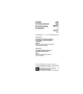 IEC 60730-2-7 Amd.1 Ed. 1.0 b:1994