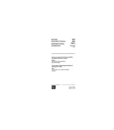IEC 60754-1 Ed. 2.0 b:1994