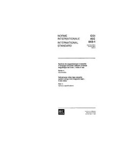 IEC 60843-1 Ed. 2.0 b:1994