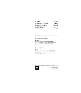 IEC 60904-5 Ed. 1.0 b:1993