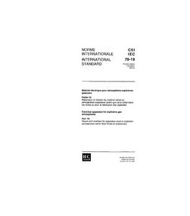 IEC 60079-19 Ed. 1.0 b:1993