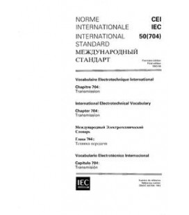 IEC 60050-704 Ed. 1.0 t:1993