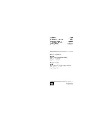 IEC 60404-5 Ed. 2.0 b:1993