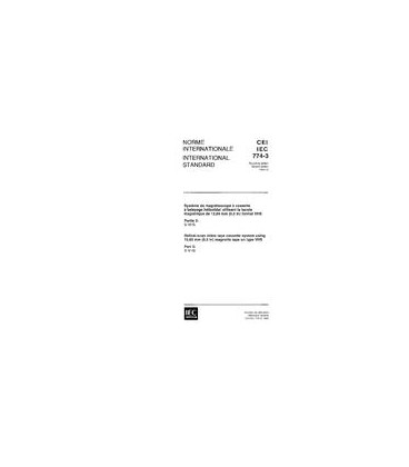 IEC 60774-3 Ed. 2.0 b:1993