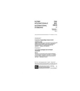 IEC 60439-3 Amd.1 Ed. 1.0 b:1993