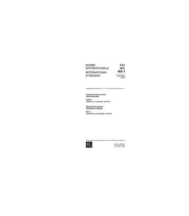 IEC 60865-1 Ed. 2.0 b:1993