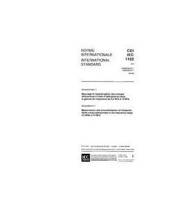 IEC 61102 Amd.1 Ed. 1.0 b:1993