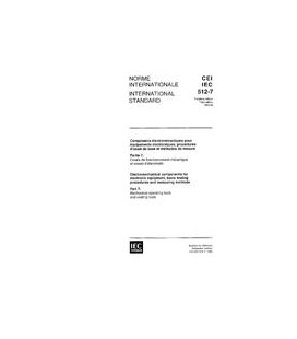 IEC 60512-7 Ed. 3.0 b:1993