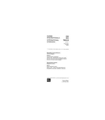 IEC 60748-2-8 Ed. 1.0 b:1993