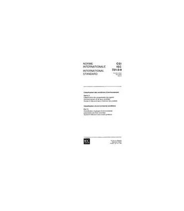 IEC 60721-3-9 Ed. 1.0 b:1993