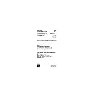 IEC 60384-5-1 Ed. 1.0 b:1993
