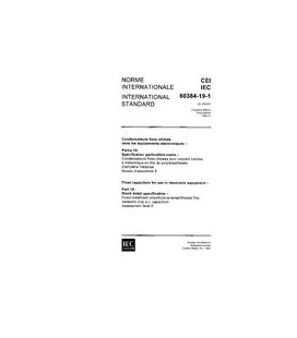 IEC 60384-19-1 Ed. 1.0 b:1993