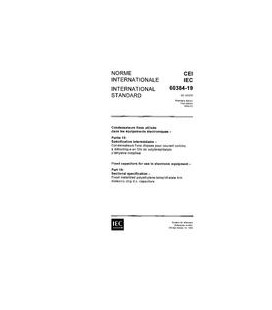 IEC 60384-19 Ed. 1.0 b:1993