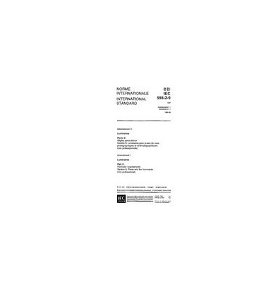 IEC 60598-2-9 Amd.1 Ed. 2.0 b:1993