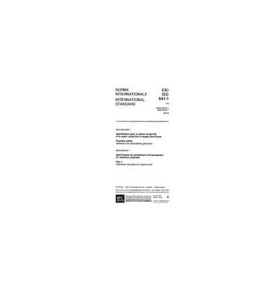 IEC 60641-1 Amd.1 Ed. 1.0 b:1993