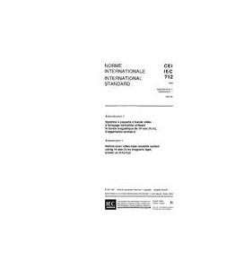 IEC 60712 Amd.1 Ed. 2.0 b:1993