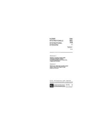 IEC 60712 Amd.1 Ed. 2.0 b:1993