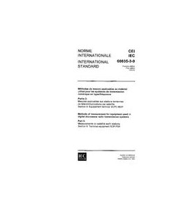 IEC 60835-3-9 Ed. 1.0 b:1993