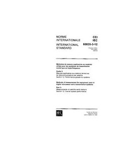 IEC 60835-3-12 Ed. 1.0 b:1993