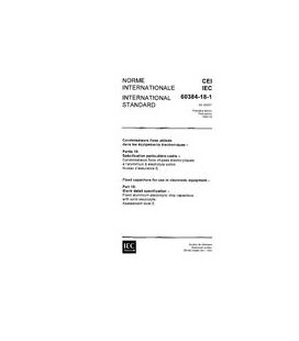 IEC 60384-18-1 Ed. 1.0 b:1993