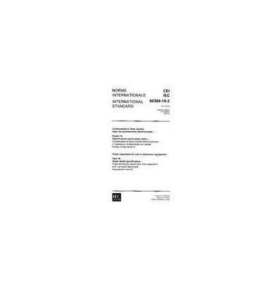 IEC 60384-18-2 Ed. 1.0 b:1993