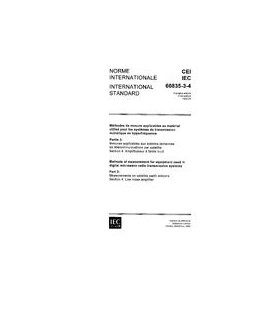 IEC 60835-3-4 Ed. 1.0 b:1993