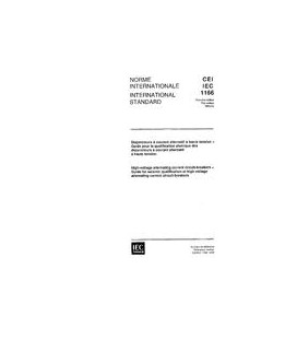 IEC 61166 Ed. 1.0 b:1993