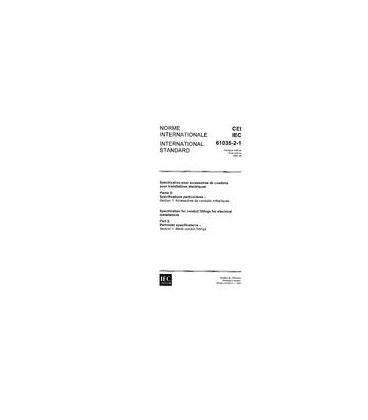 IEC 61035-2-1 Ed. 1.0 b:1993