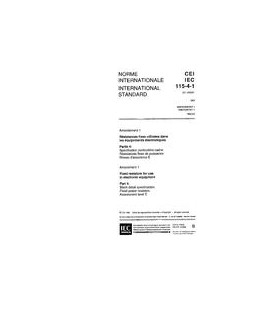 IEC 60115-4-1 Amd.1 Ed. 1.0 b:1993