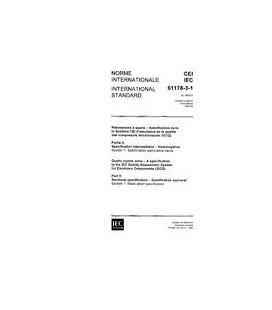 IEC 61178-3-1 Ed. 1.0 b:1993