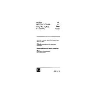 IEC 60244-9 Ed. 2.0 b:1993