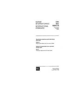 IEC 61029-2-5 Ed. 1.0 b:1993