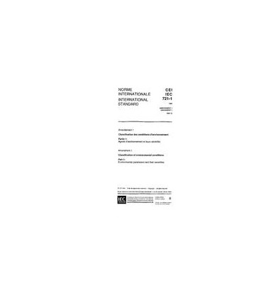 IEC 60721-1 Amd.1 Ed. 2.0 b:1992