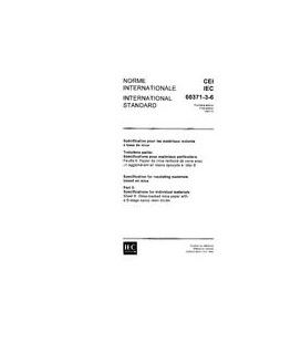 IEC 60371-3-6 Ed. 1.0 b:1992
